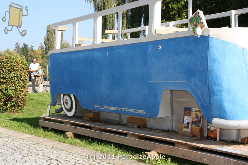 Auf dem Kinderspielplatz